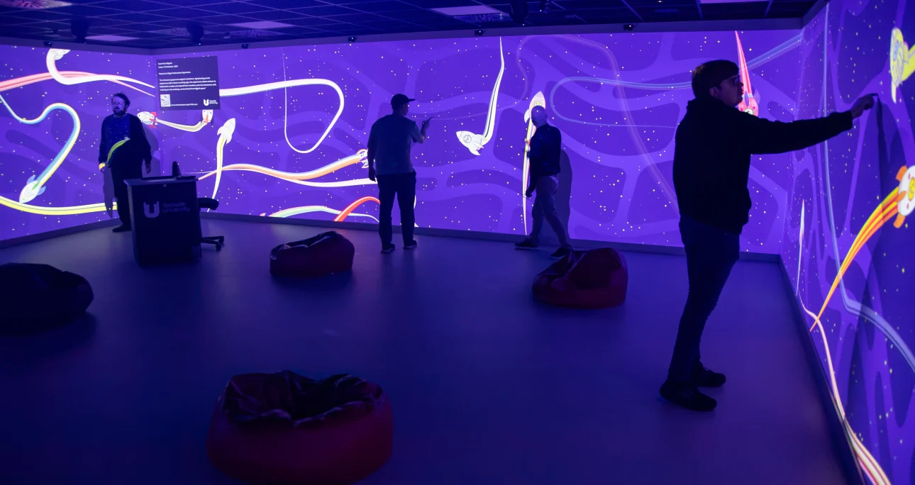 Exploring Teesside University’s Immersive Room